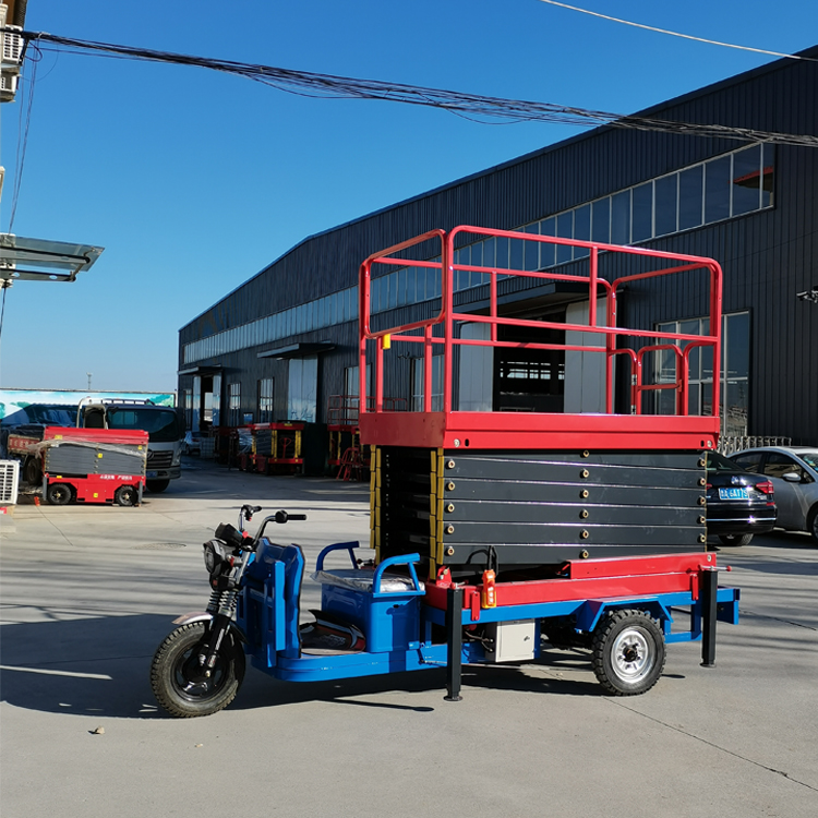 升高10米三輪車載升降平臺(tái)準(zhǔn)備發(fā)貨！